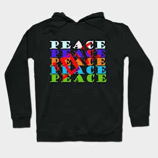 Peace And Love Hoodie